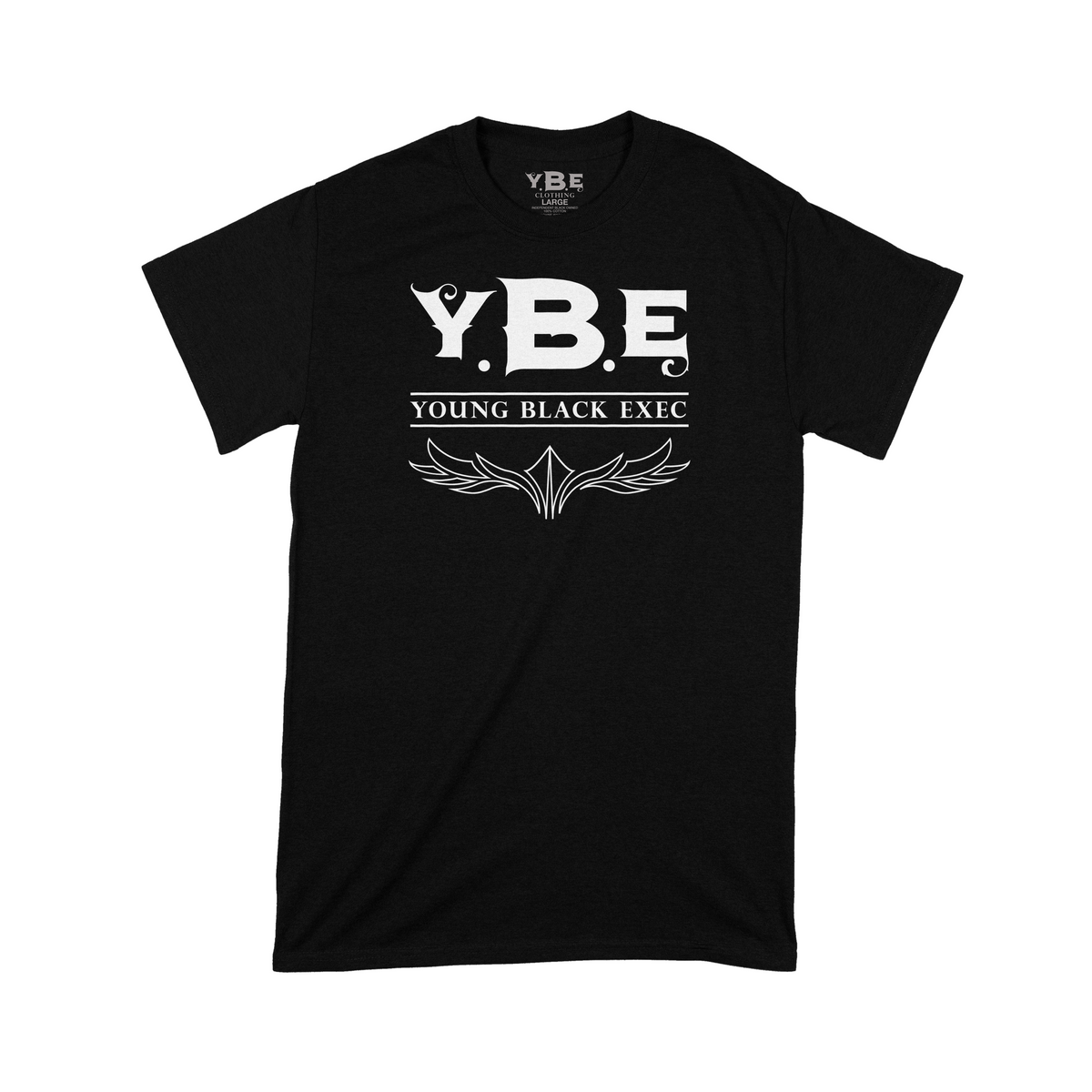YBE Signature Logo T-Shirt - Black – Young Black Exec Clothing YBE Signature Logo T-Shirt - Black – Young Black Exec Clothing