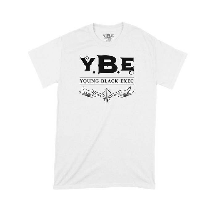 YBE Signature Logo T-Shirt - White/Black